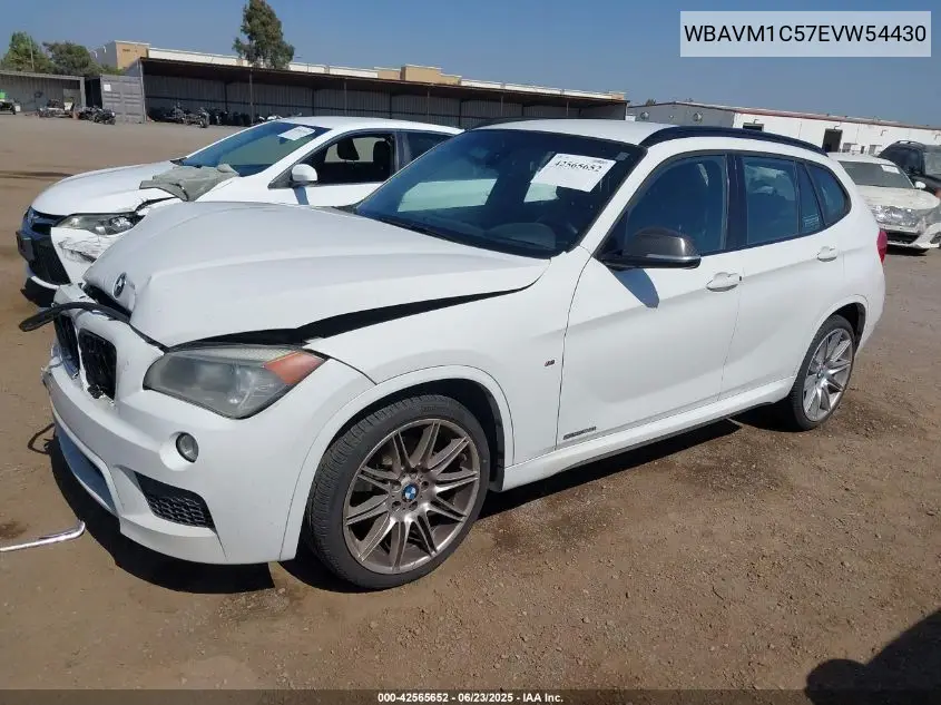 2014 BMW X1 Sdrive28I VIN: WBAVM1C57EVW54430 Lot: 42565652