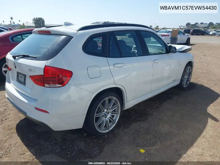2014 BMW X1 Sdrive28I VIN: WBAVM1C57EVW54430 Lot: 42565652