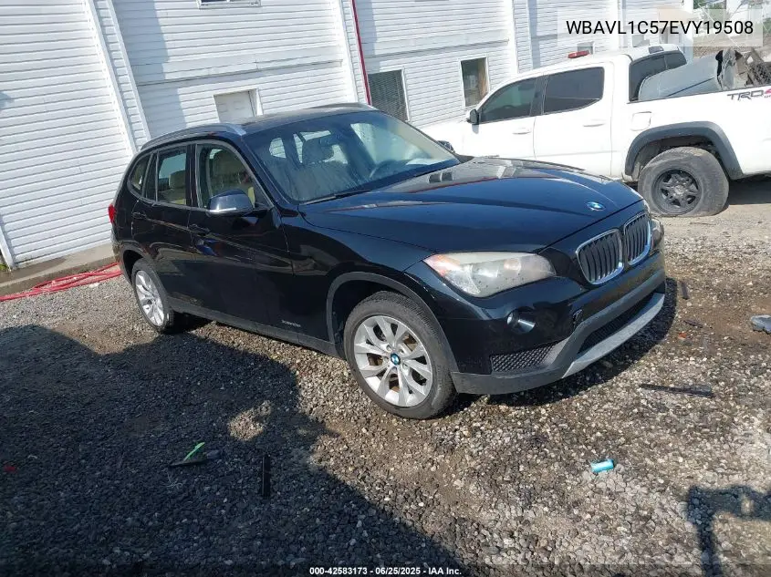 2014 BMW X1 xDrive28I VIN: WBAVL1C57EVY19508 Lot: 42583173