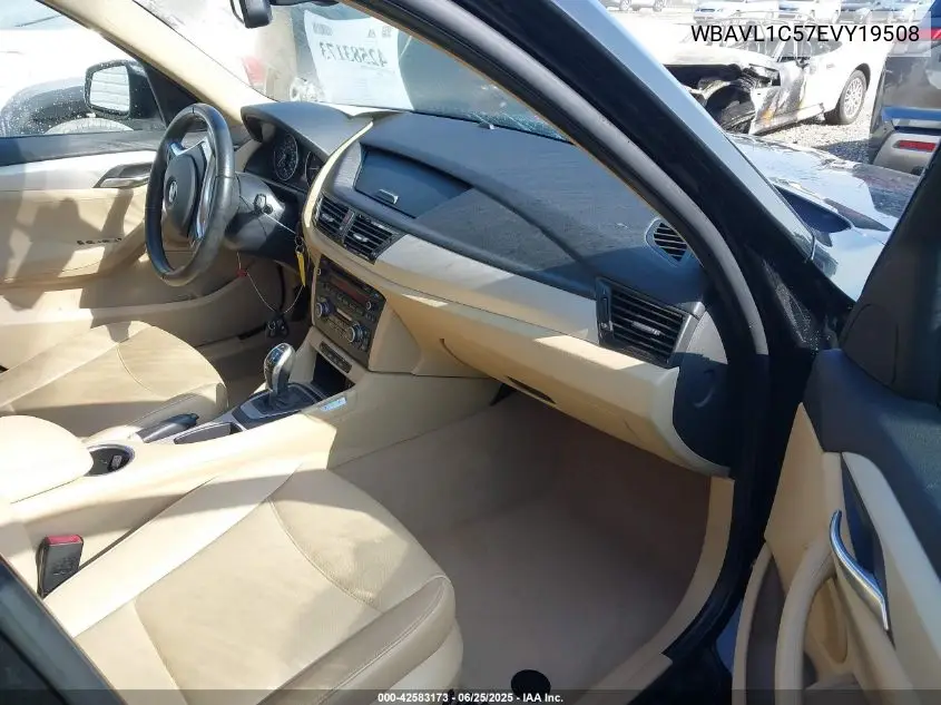 2014 BMW X1 xDrive28I VIN: WBAVL1C57EVY19508 Lot: 42583173
