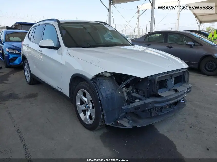 2014 BMW X1 Sdrive28I VIN: WBAVM1C50EVW55886 Lot: 42588349