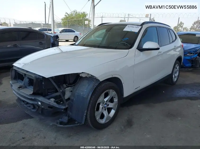 2014 BMW X1 Sdrive28I VIN: WBAVM1C50EVW55886 Lot: 42588349