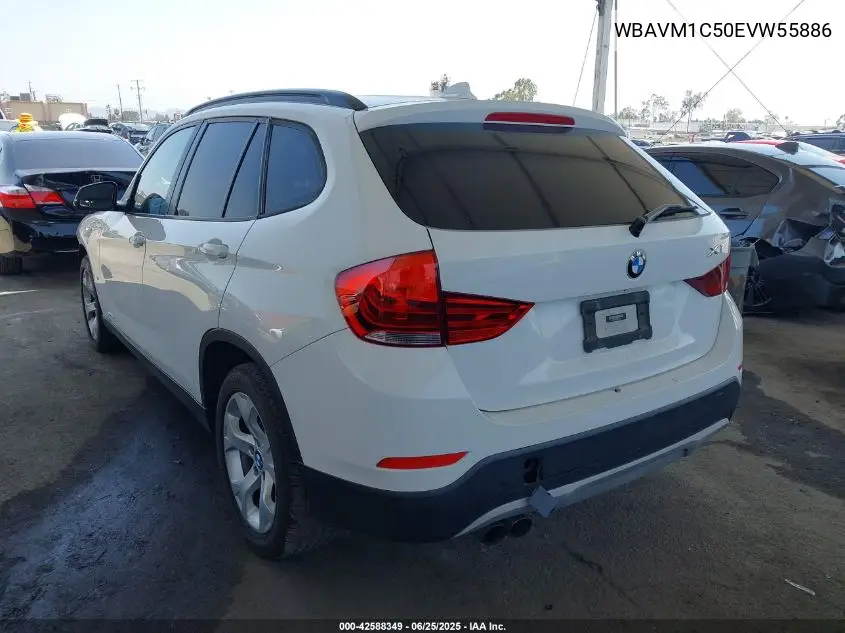 2014 BMW X1 Sdrive28I VIN: WBAVM1C50EVW55886 Lot: 42588349