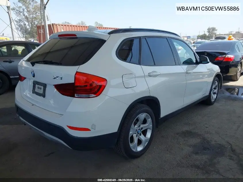 2014 BMW X1 Sdrive28I VIN: WBAVM1C50EVW55886 Lot: 42588349