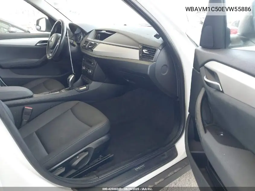 2014 BMW X1 Sdrive28I VIN: WBAVM1C50EVW55886 Lot: 42588349