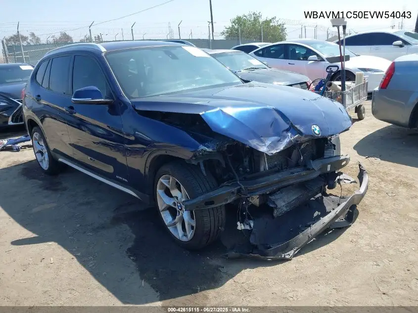 2014 BMW X1 Sdrive28I VIN: WBAVM1C50EVW54043 Lot: 42615115