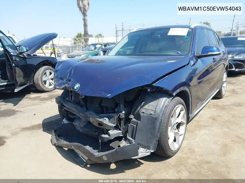 2014 BMW X1 Sdrive28I VIN: WBAVM1C50EVW54043 Lot: 42615115