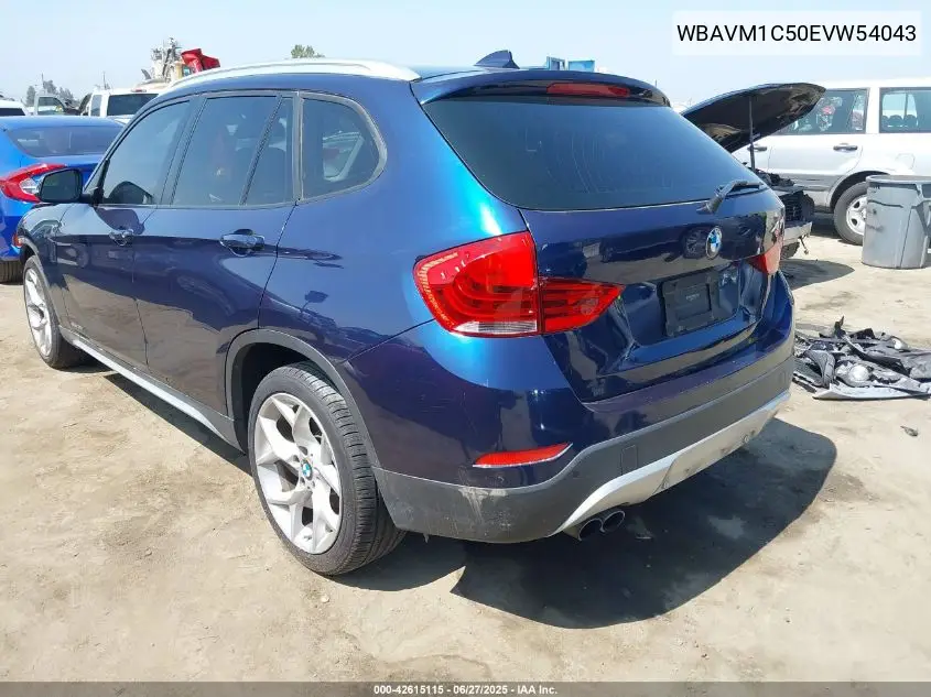 2014 BMW X1 Sdrive28I VIN: WBAVM1C50EVW54043 Lot: 42615115