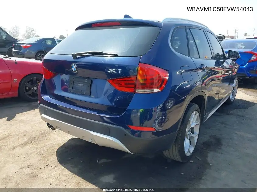 2014 BMW X1 Sdrive28I VIN: WBAVM1C50EVW54043 Lot: 42615115