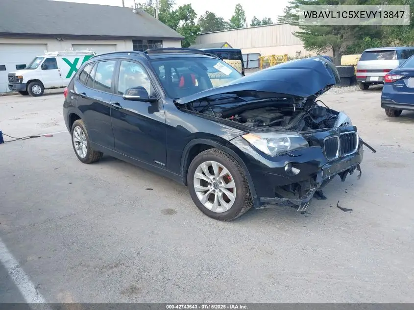2014 BMW X1 xDrive28I VIN: WBAVL1C5XEVY13847 Lot: 42743643