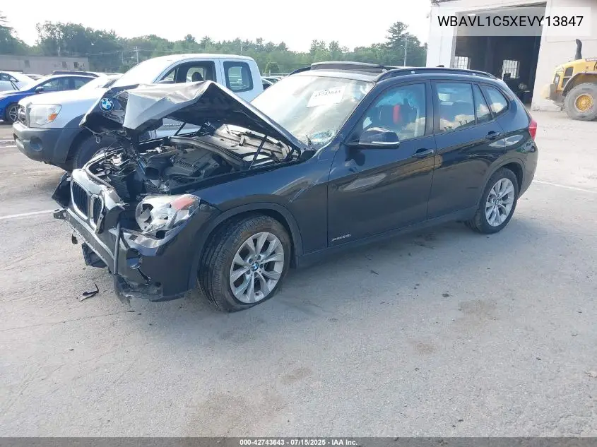 2014 BMW X1 xDrive28I VIN: WBAVL1C5XEVY13847 Lot: 42743643