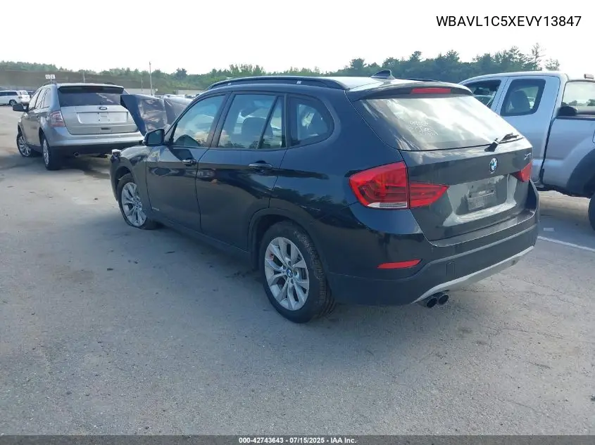 2014 BMW X1 xDrive28I VIN: WBAVL1C5XEVY13847 Lot: 42743643