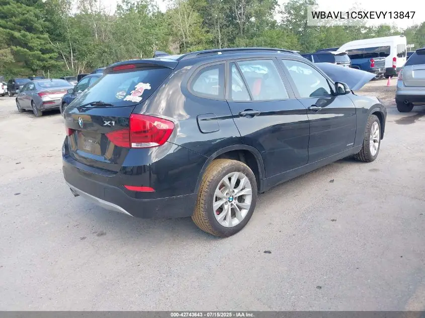 2014 BMW X1 xDrive28I VIN: WBAVL1C5XEVY13847 Lot: 42743643