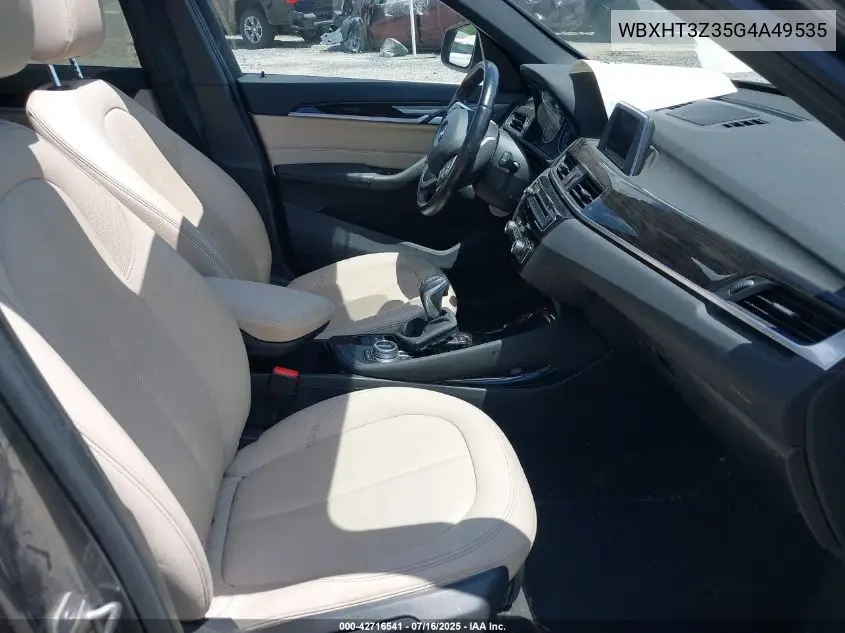 2016 BMW X1 xDrive28I VIN: WBXHT3Z35G4A49535 Lot: 42716541