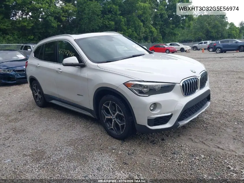 2016 BMW X1 xDrive28I VIN: WBXHT3C32G5E56974 Lot: 42747465