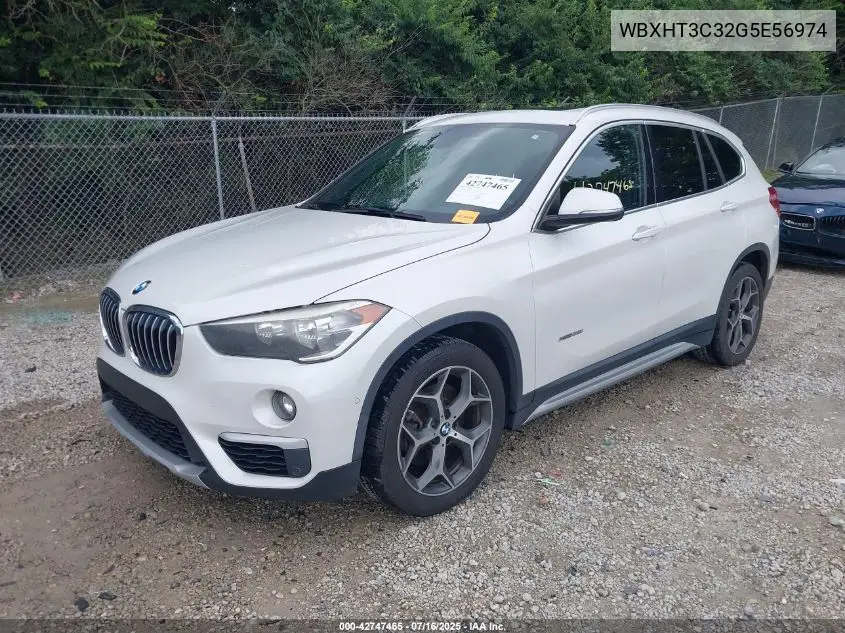 2016 BMW X1 xDrive28I VIN: WBXHT3C32G5E56974 Lot: 42747465