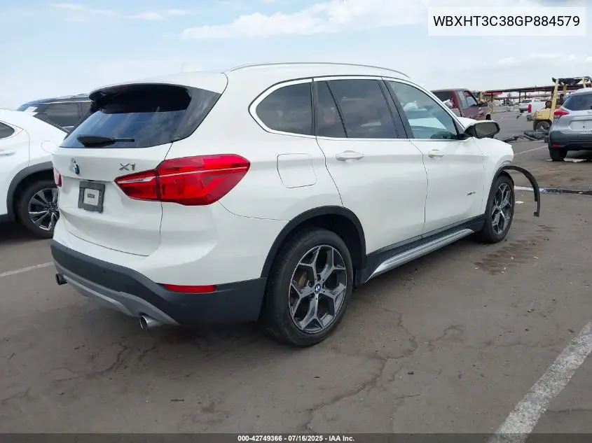 wbxht3c38gp884579 WBXHT3C38GP884579 2016 BMW X1 xDrive28I