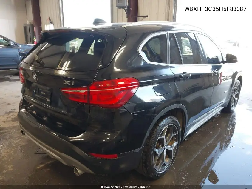 2017 BMW X1 xDrive28I VIN: WBXHT3C35H5F83087 Lot: 42729949
