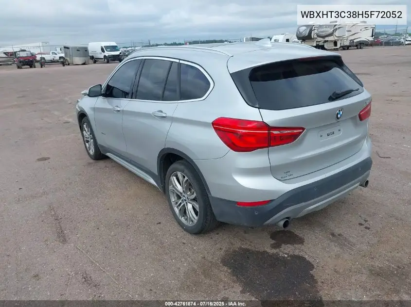2017 BMW X1 xDrive28I VIN: WBXHT3C38H5F72052 Lot: 42761874
