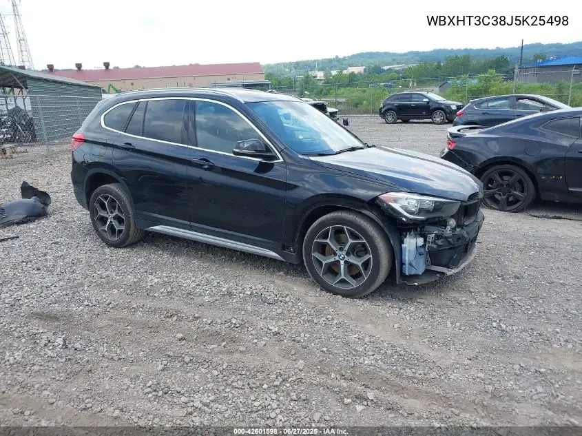 2018 BMW X1 xDrive28I VIN: WBXHT3C38J5K25498 Lot: 42601598