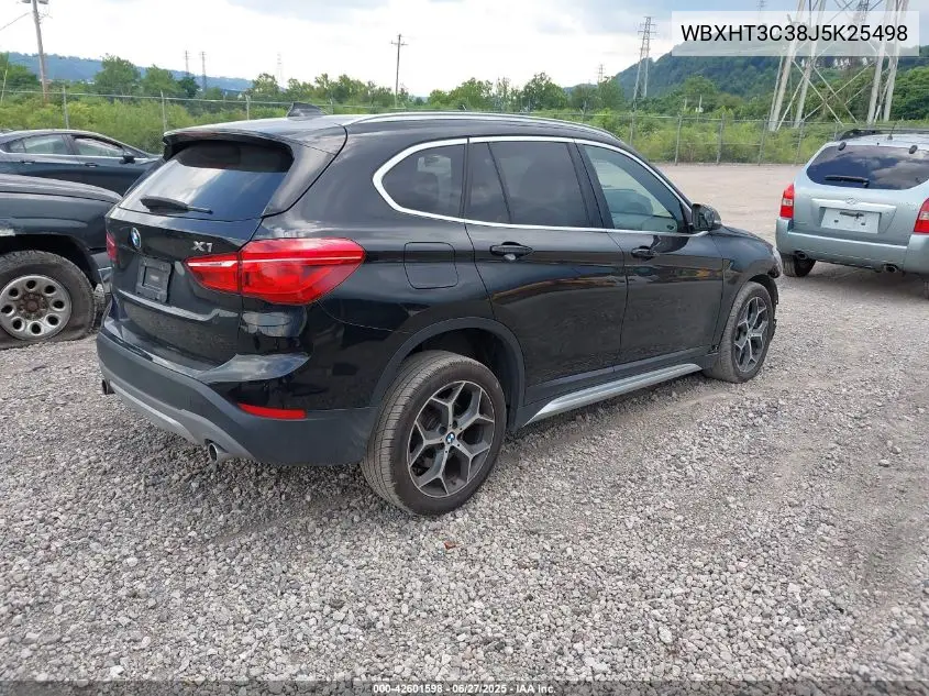 2018 BMW X1 xDrive28I VIN: WBXHT3C38J5K25498 Lot: 42601598