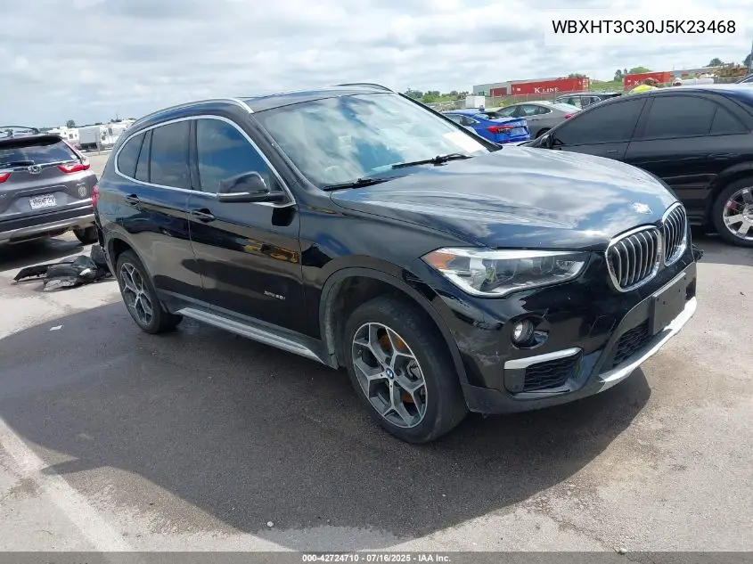 2018 BMW X1 xDrive28I VIN: WBXHT3C30J5K23468 Lot: 42724710