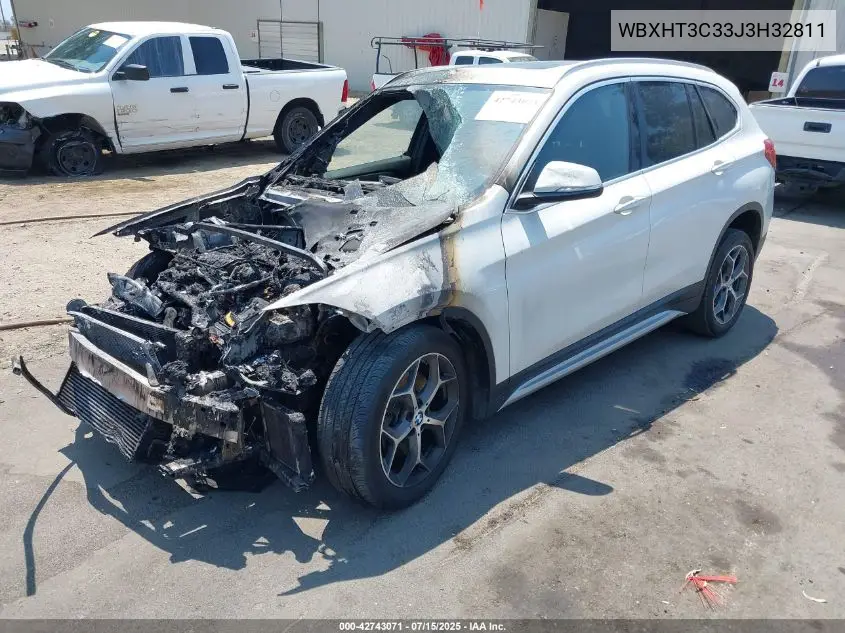 2018 BMW X1 xDrive28I VIN: WBXHT3C33J3H32811 Lot: 42743071