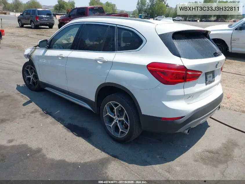 2018 BMW X1 xDrive28I VIN: WBXHT3C33J3H32811 Lot: 42743071
