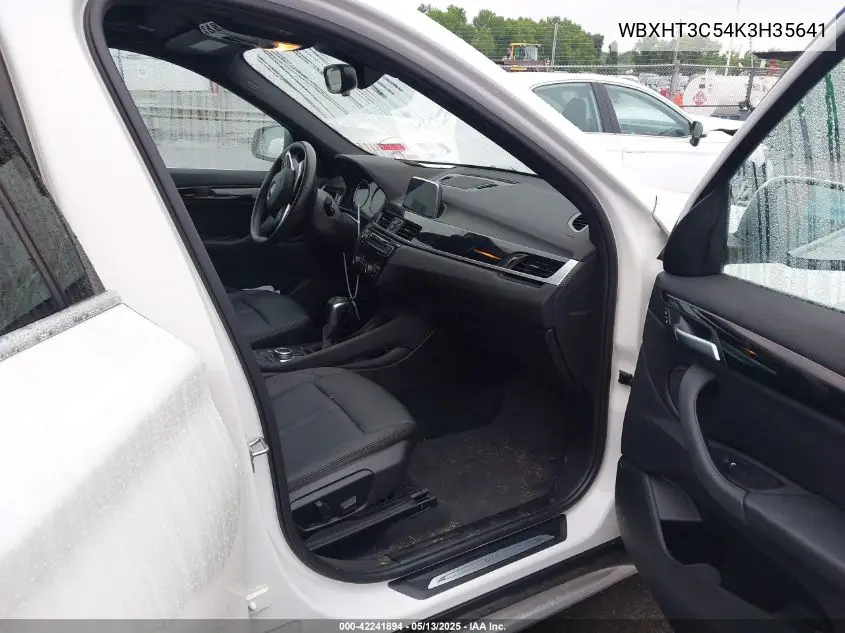 2019 BMW X1 xDrive28I VIN: WBXHT3C54K3H35641 Lot: 42241894