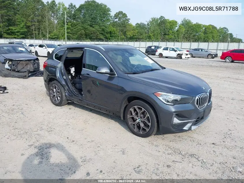2020 BMW X1 xDrive28I VIN: WBXJG9C08L5R71788 Lot: 42604792