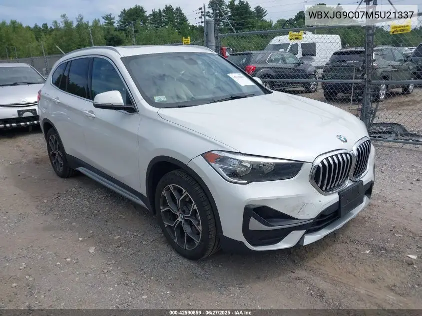 2021 BMW X1 xDrive28I VIN: WBXJG9C07M5U21337 Lot: 42590859
