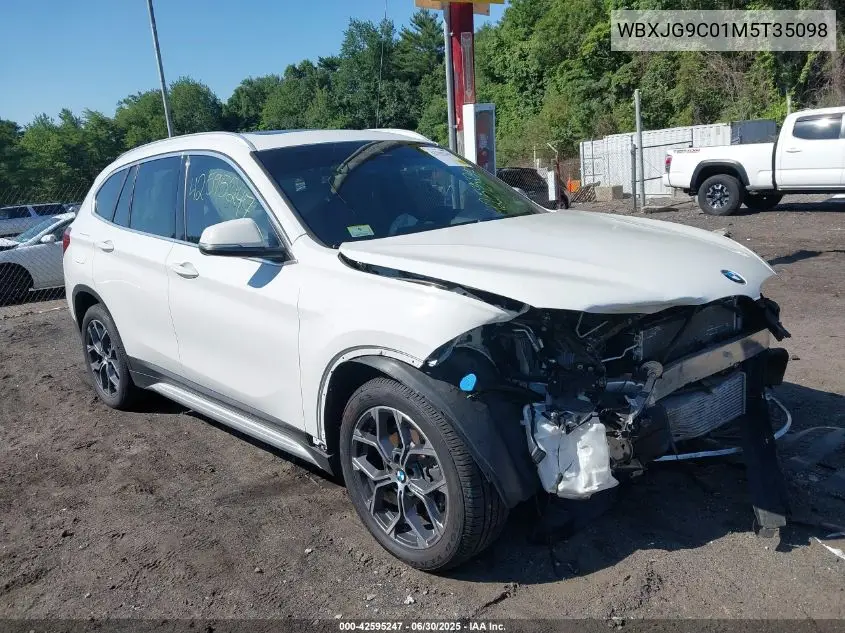 2021 BMW X1 xDrive28I VIN: WBXJG9C01M5T35098 Lot: 42595247