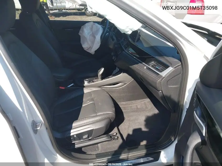 2021 BMW X1 xDrive28I VIN: WBXJG9C01M5T35098 Lot: 42595247