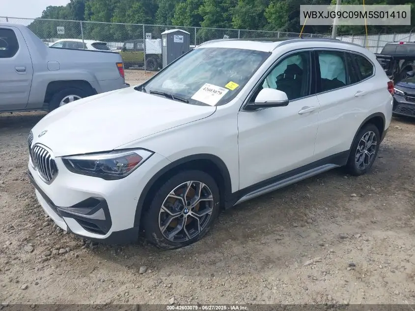 2021 BMW X1 xDrive28I VIN: WBXJG9C09M5S01410 Lot: 42603079