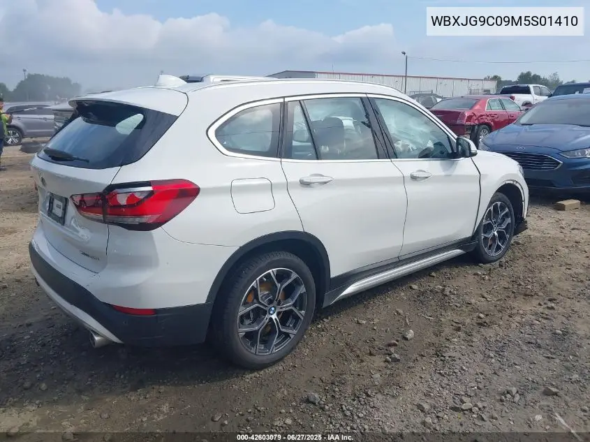 2021 BMW X1 xDrive28I VIN: WBXJG9C09M5S01410 Lot: 42603079