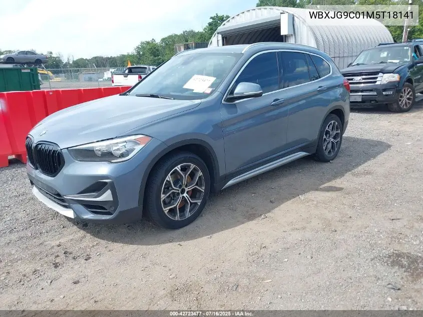 2021 BMW X1 xDrive28I VIN: WBXJG9C01M5T18141 Lot: 42723477
