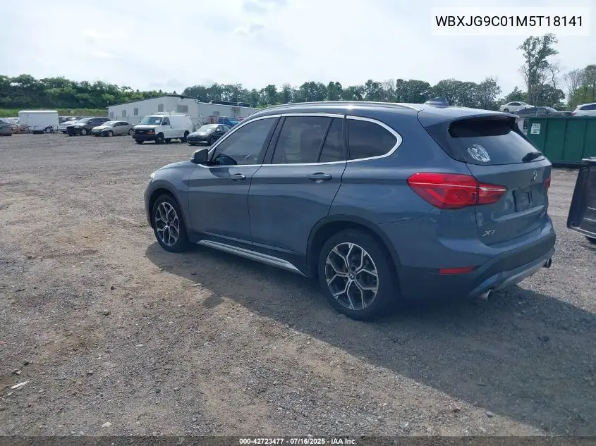 2021 BMW X1 xDrive28I VIN: WBXJG9C01M5T18141 Lot: 42723477