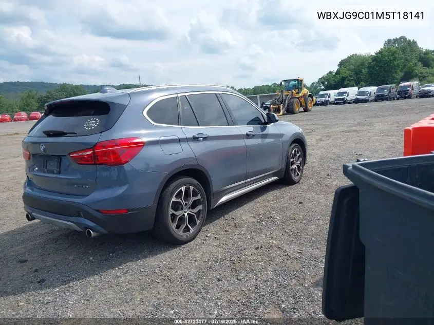 2021 BMW X1 xDrive28I VIN: WBXJG9C01M5T18141 Lot: 42723477