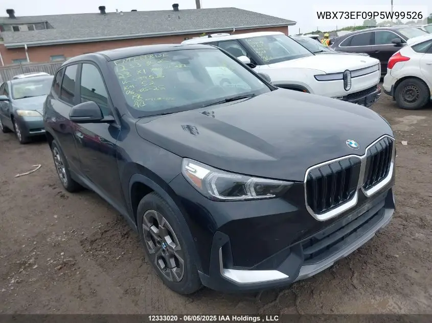 2023 BMW X1 xDrive28I VIN: WBX73EF09P5W99526 Lot: 12333020