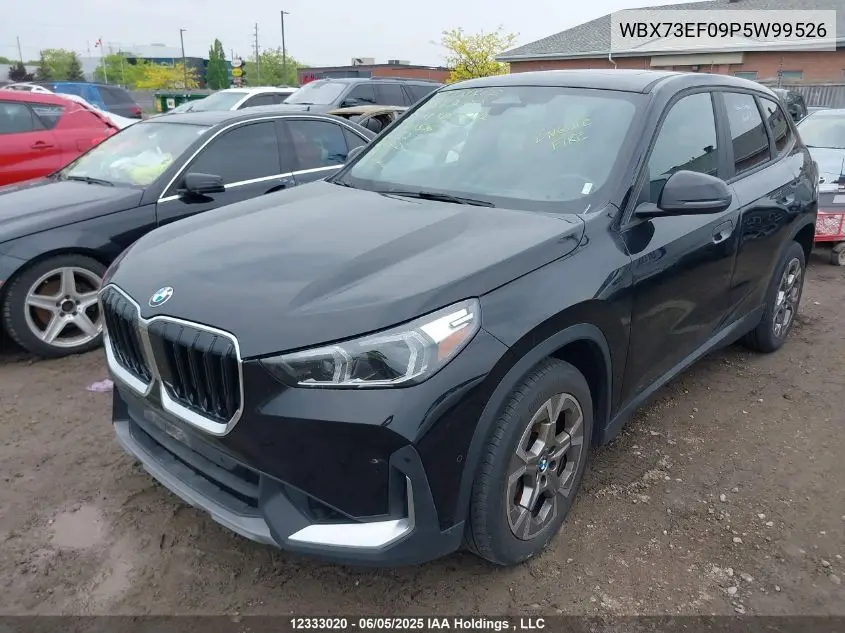 2023 BMW X1 xDrive28I VIN: WBX73EF09P5W99526 Lot: 12333020