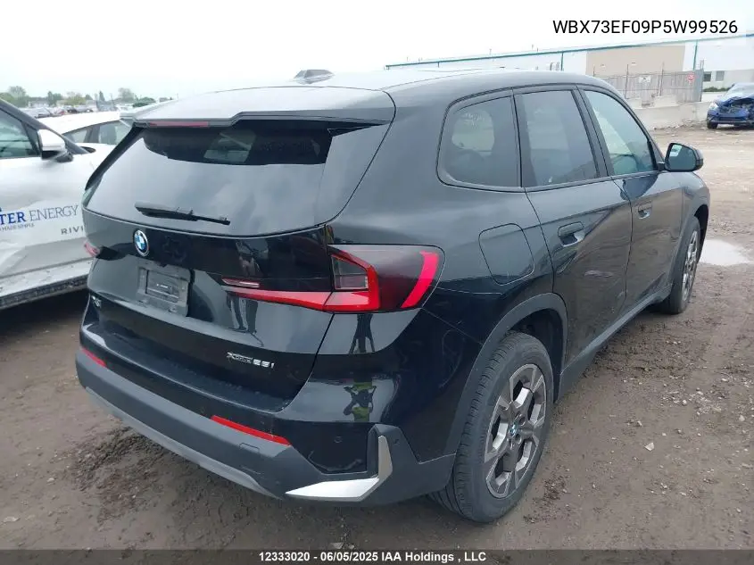 2023 BMW X1 xDrive28I VIN: WBX73EF09P5W99526 Lot: 12333020
