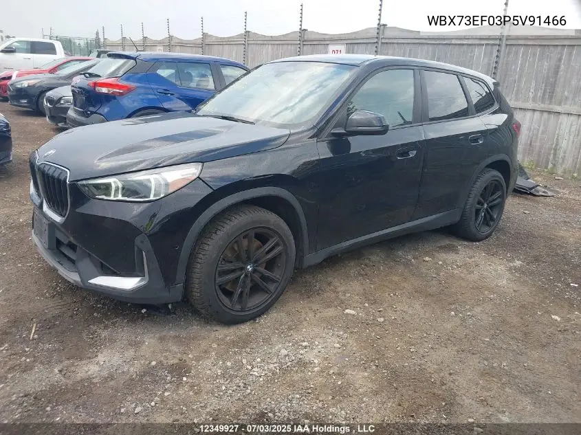 2023 BMW X1 xDrive28I VIN: WBX73EF03P5V91466 Lot: 12349927