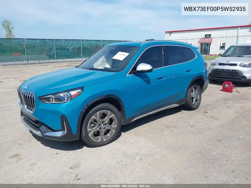 2023 BMW X1 xDrive28I VIN: WBX73EF00P5W52935 Lot: 42221084