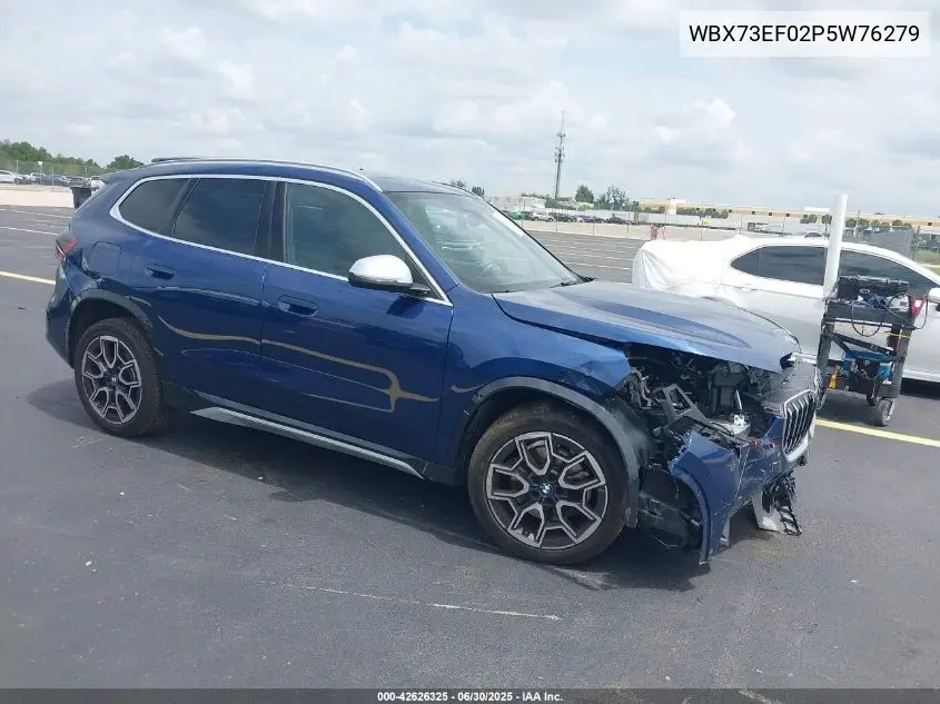 2023 BMW X1 xDrive28I VIN: WBX73EF02P5W76279 Lot: 42626325