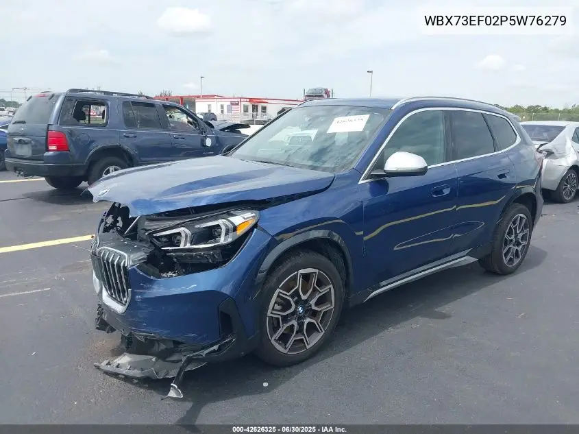 2023 BMW X1 xDrive28I VIN: WBX73EF02P5W76279 Lot: 42626325