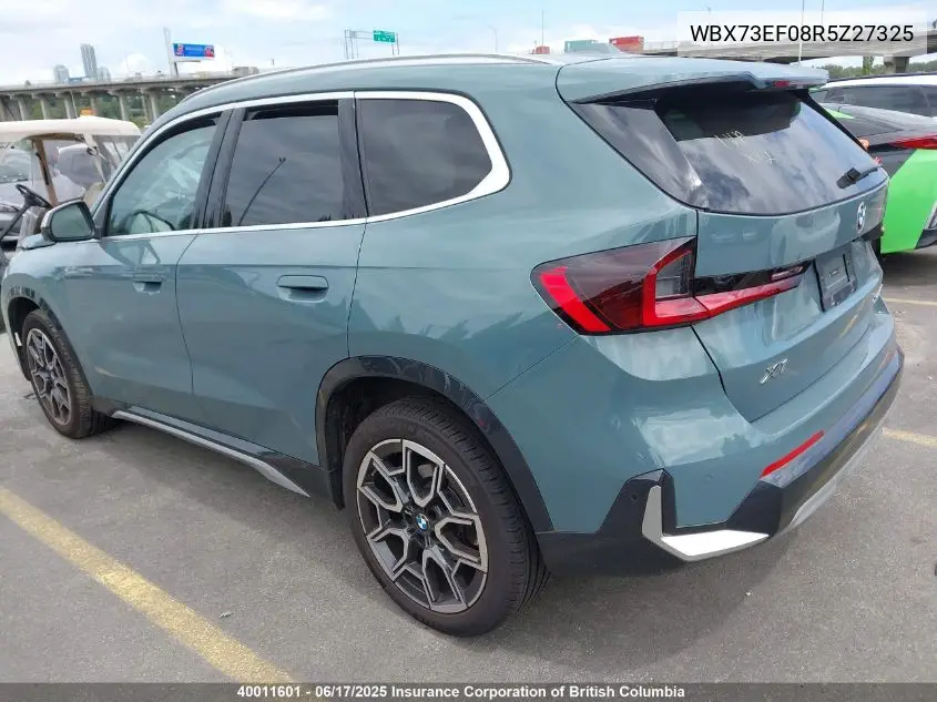 2024 BMW X1 xDrive28I VIN: WBX73EF08R5Z27325 Lot: 40011601