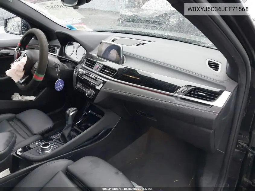 2018 BMW X2 xDrive28I VIN: WBXYJ5C36JEF71568 Lot: 41930073