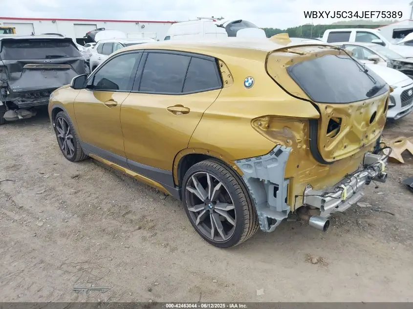 2018 BMW X2 xDrive28I VIN: WBXYJ5C34JEF75389 Lot: 42463044