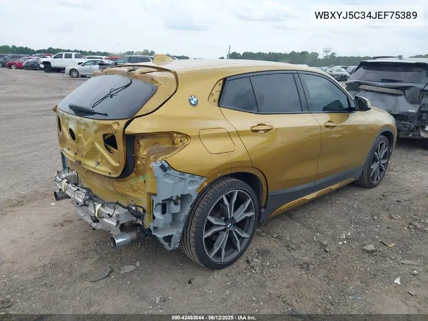 2018 BMW X2 xDrive28I VIN: WBXYJ5C34JEF75389 Lot: 42463044