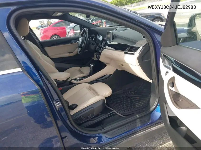 2018 BMW X2 Sdrive28I VIN: WBXYJ3C34JEJ82980 Lot: 42473599